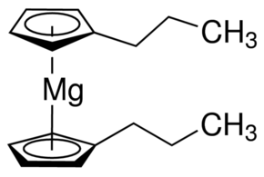 Bis(n-propylcyclopentadienyl)magnesium Chemical Structure